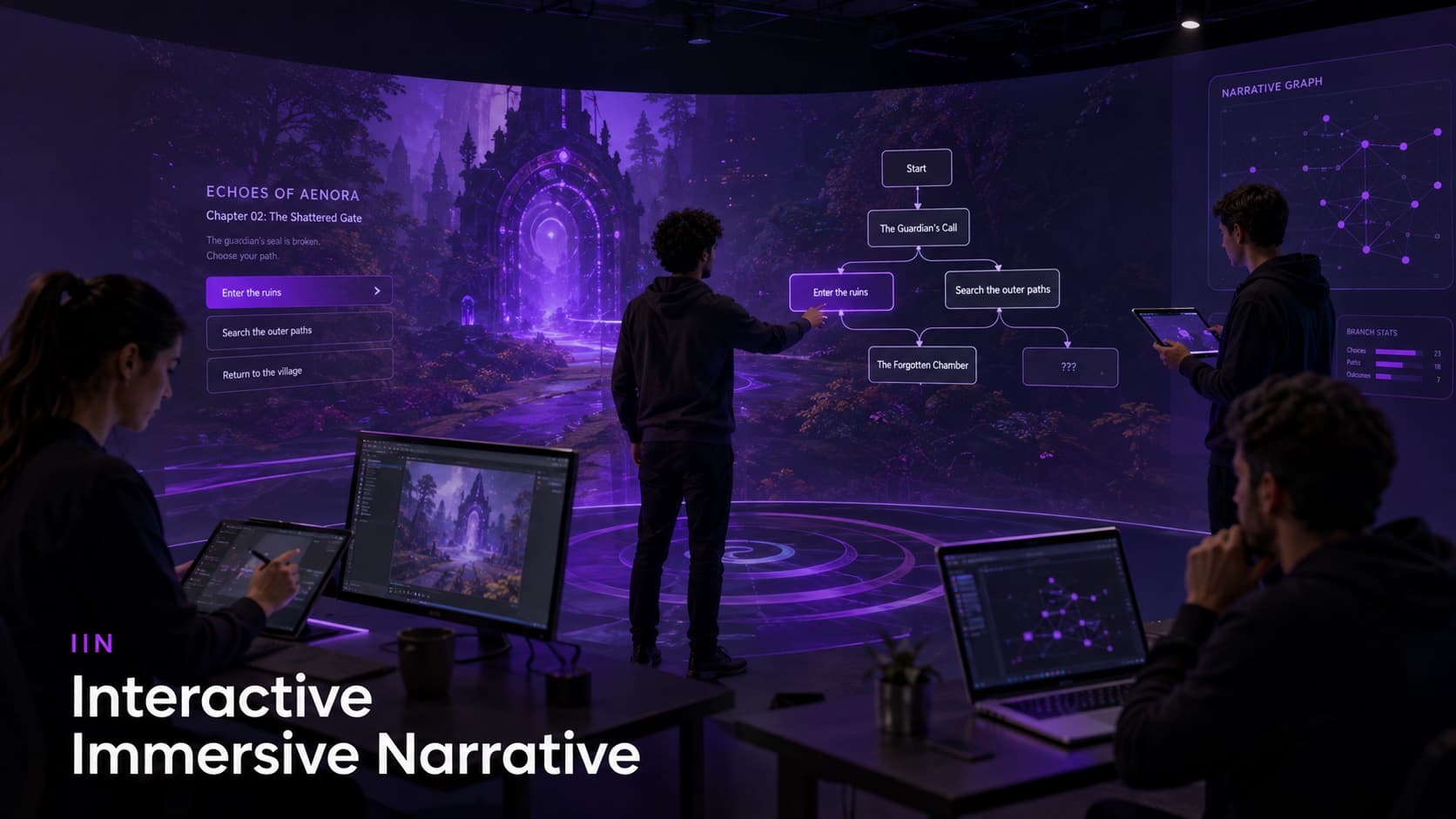 Interactive Immersive Narrative | روایت تعاملی فراگیر، تصویر 1