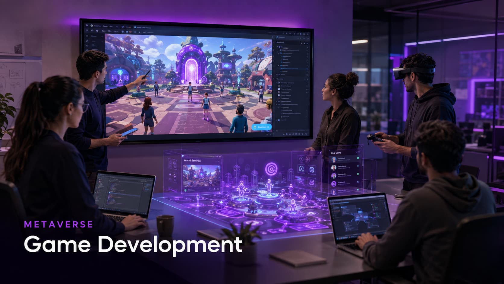 Metaverse Game Development | بازیهای متاورسی، تصویر 1