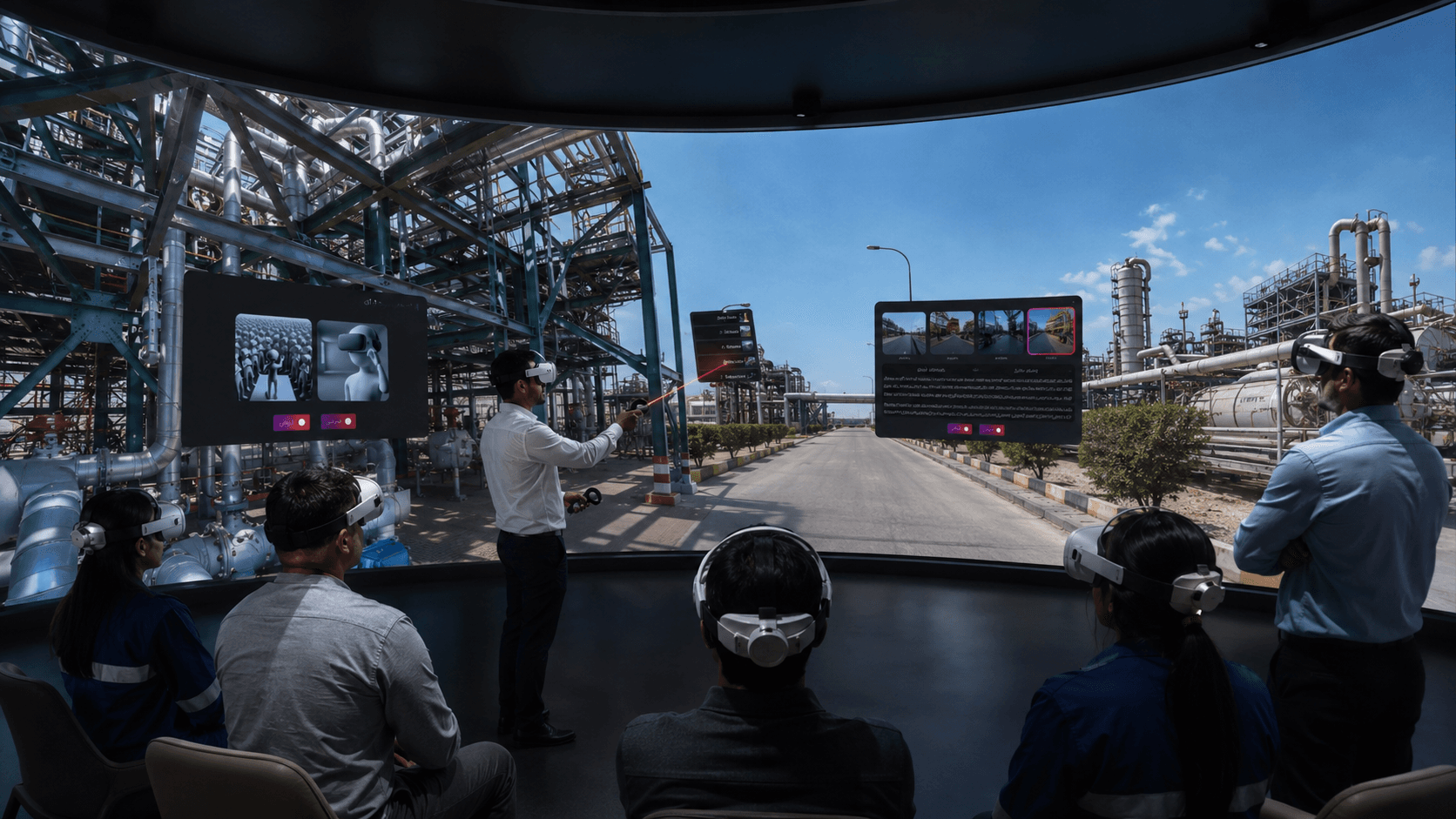 AryaSasol VR Guided Tour | تور گروهی آریا ساسول