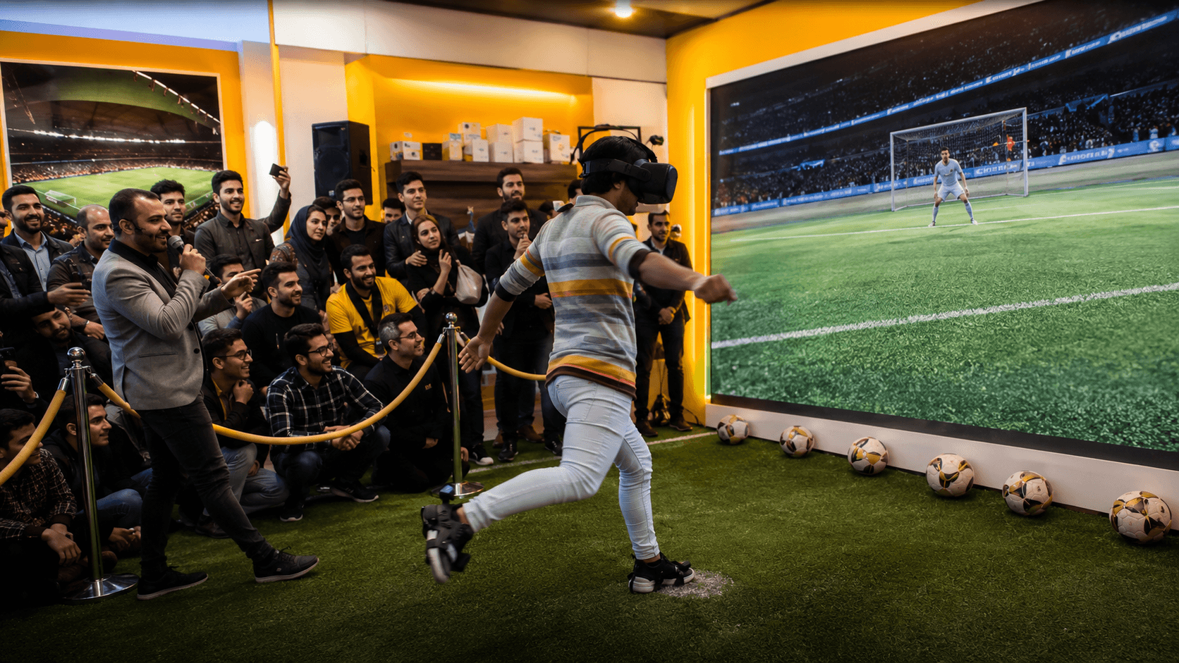 Irancell VR Penalty Experience | پنالتی مجازی ایرانسل